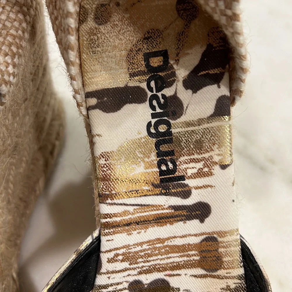 Desigual wedges BN WOT - Picture 7 of 7